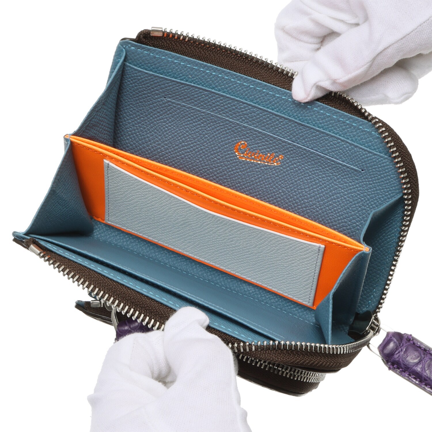 チビナイル アリゲーター 二段式ウォレット