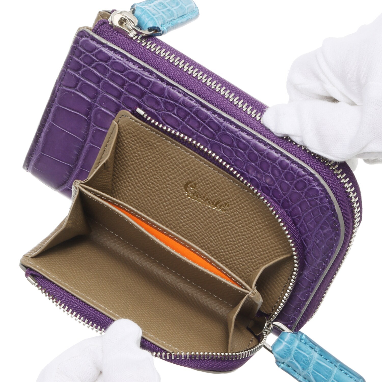 チビナイル アリゲーター 二段式ウォレット