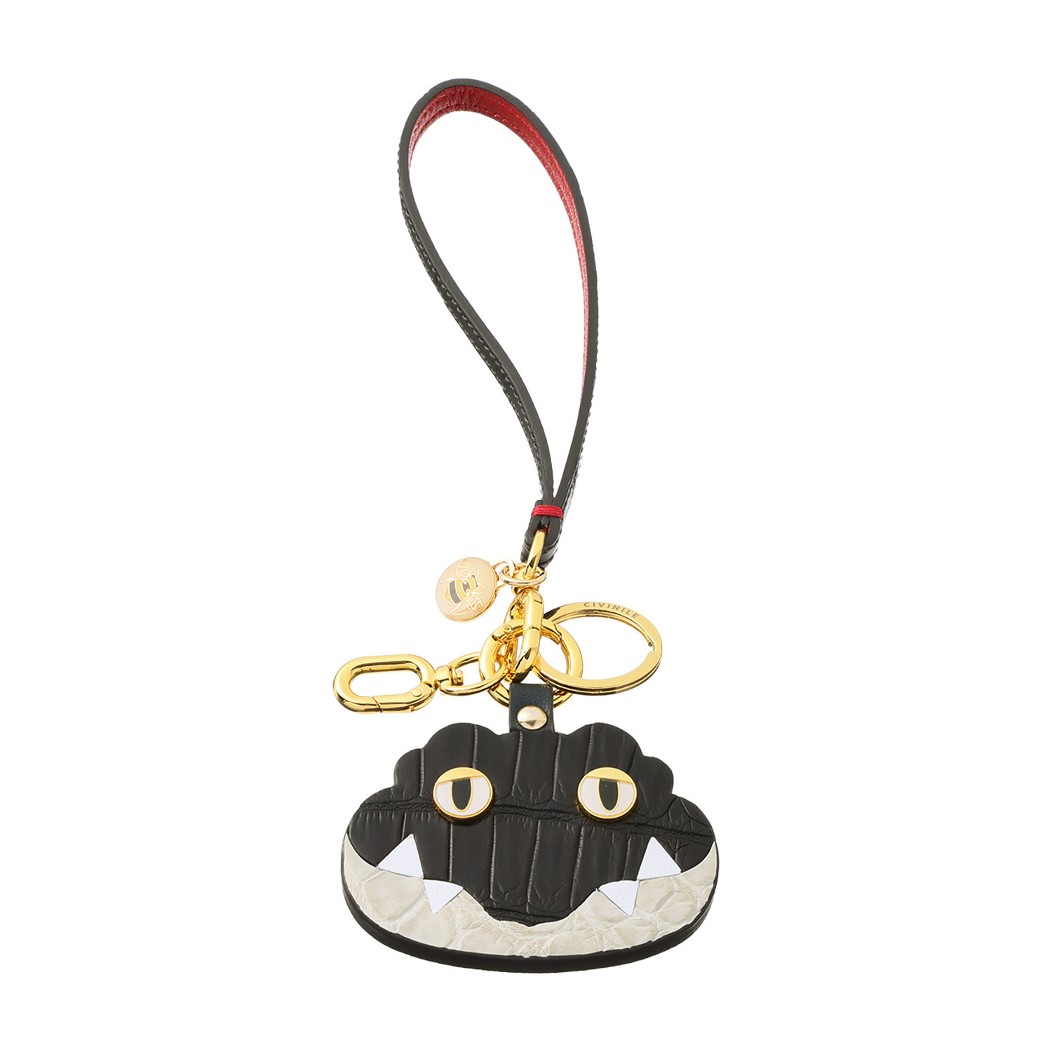 チビナイル ワニマル ストラップ付チャーム