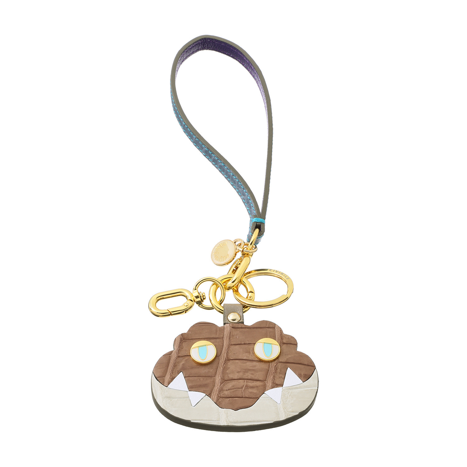 チビナイル ワニマル ストラップ付チャーム