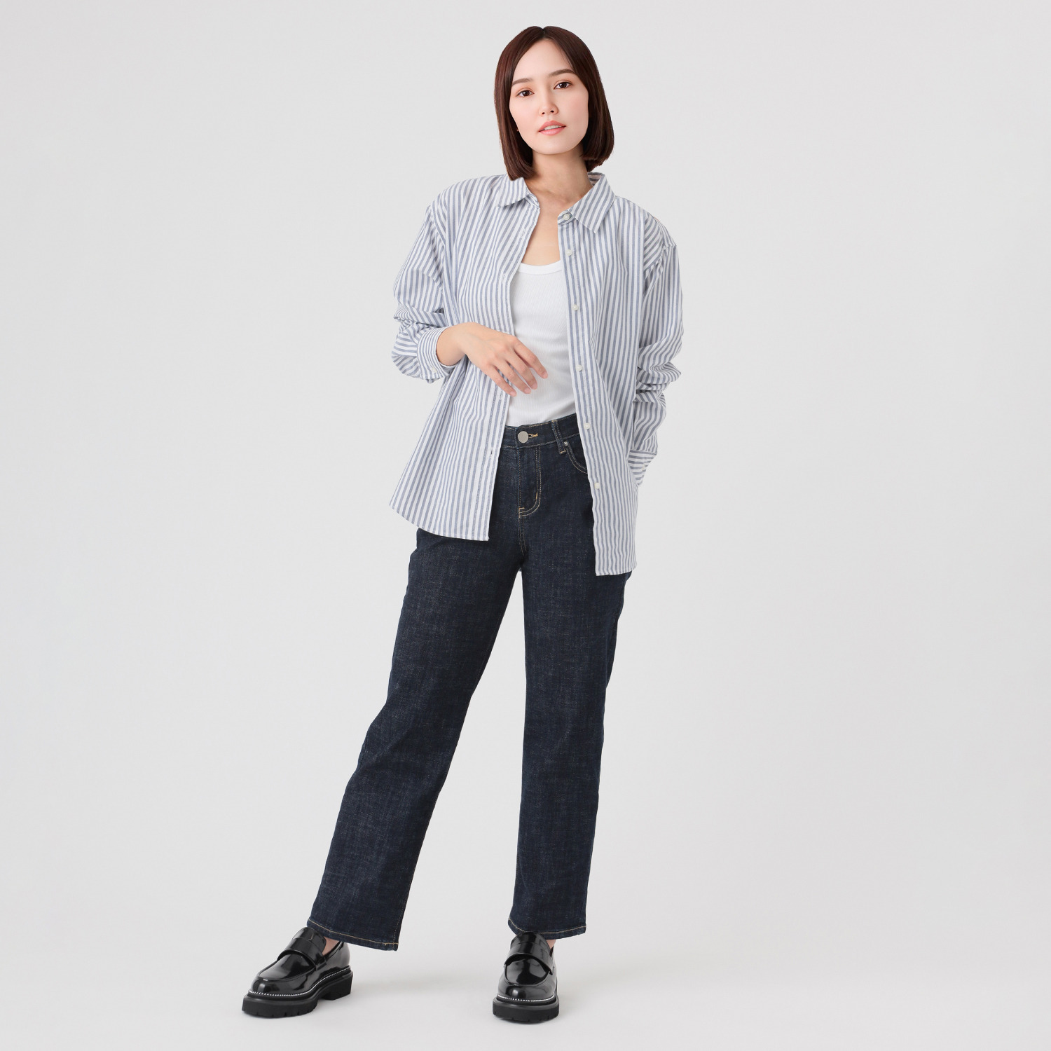 インディマーク ストレート ボーイズデニムパンツ