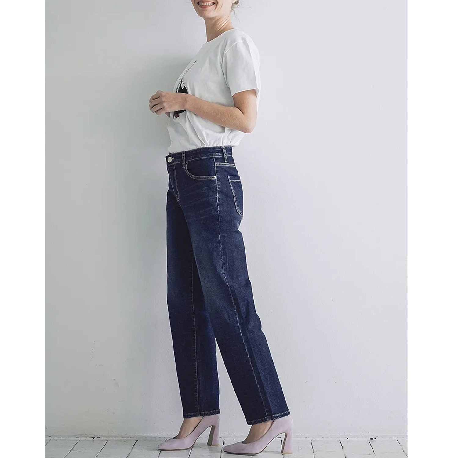 インディマーク ストレート ボーイズデニムパンツ