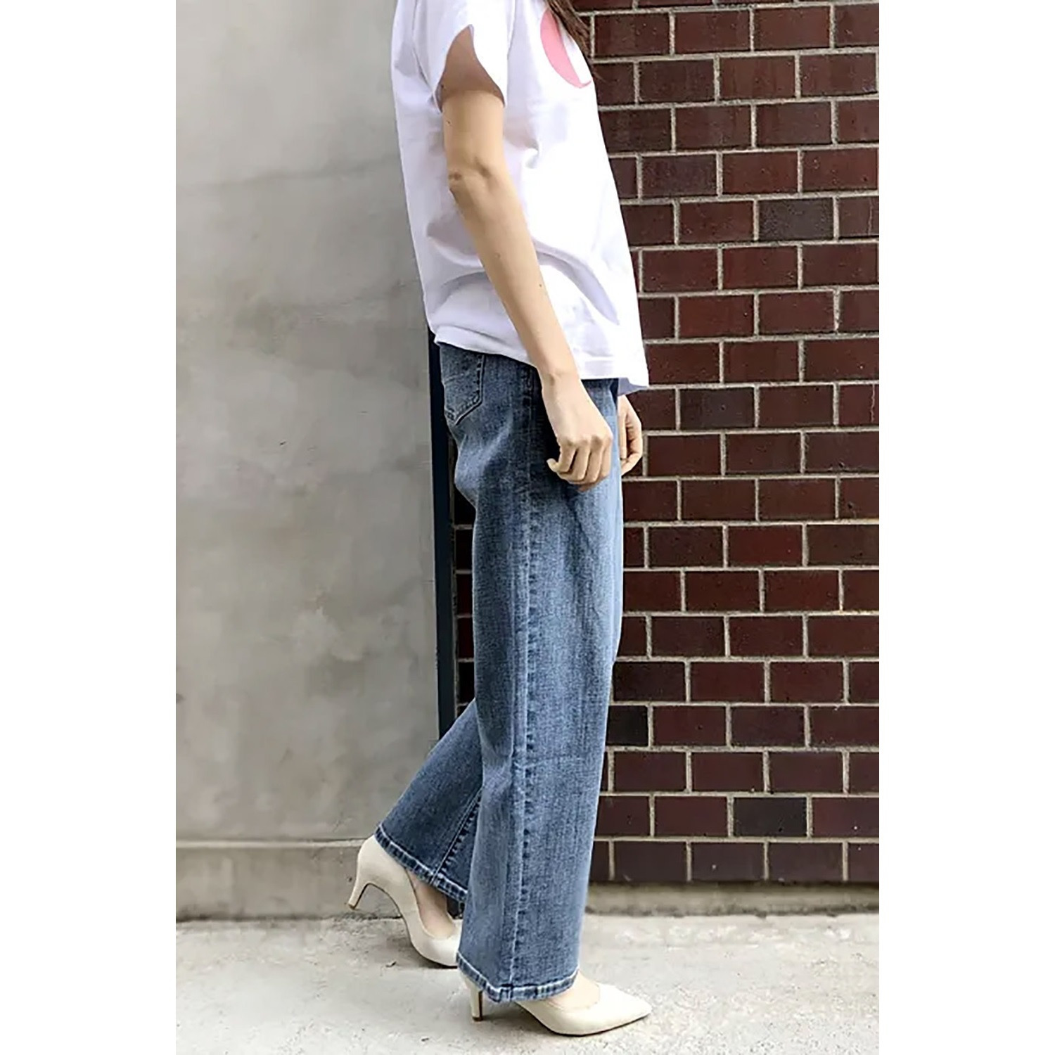 インディマーク ストレート ボーイズデニムパンツ