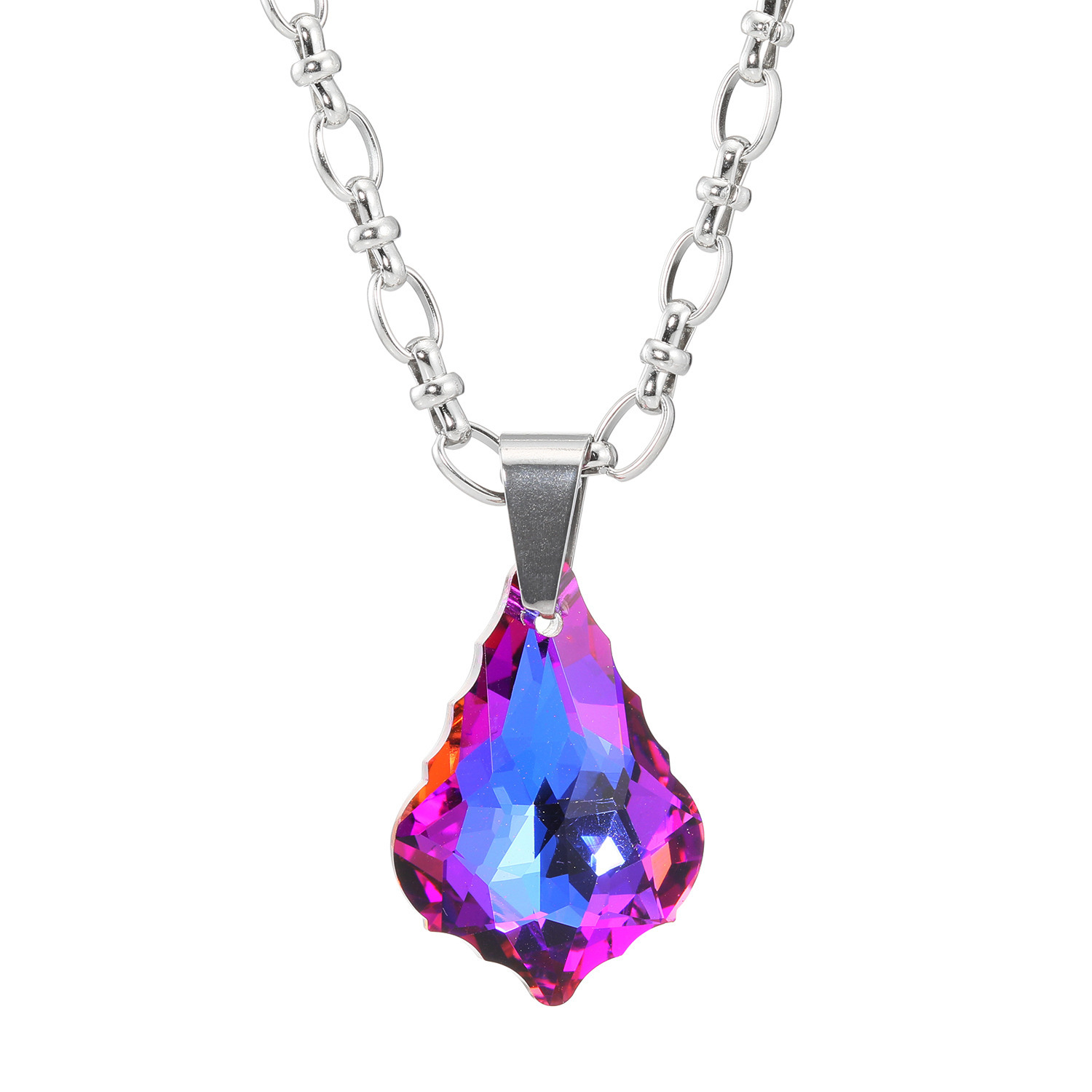 キラキラギフト バイ　アビステ ステンレス ビジュウ ヒイラギペンダント