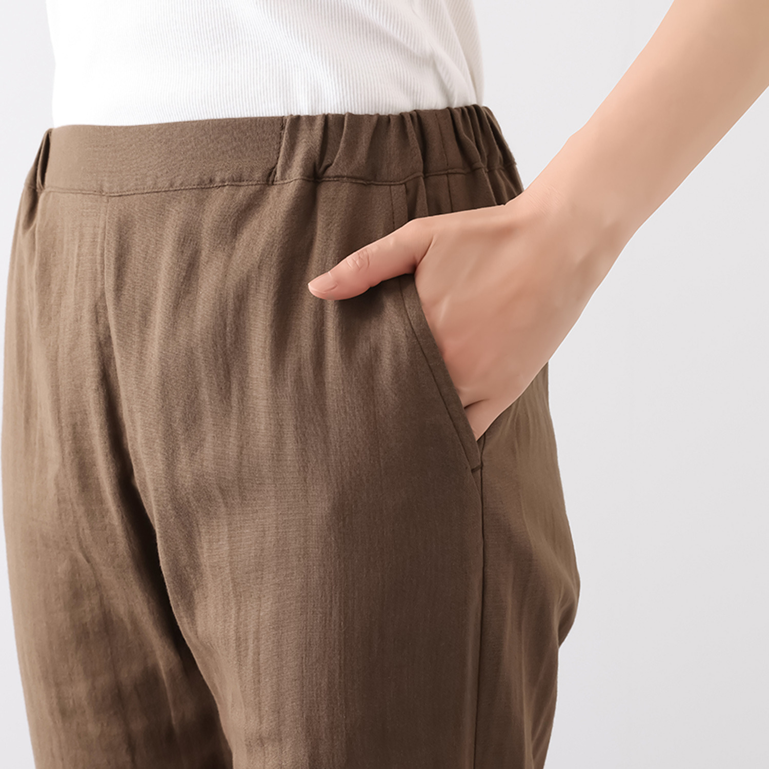 わごろも 綿１００％ 和晒ダブルガーゼ パンツ