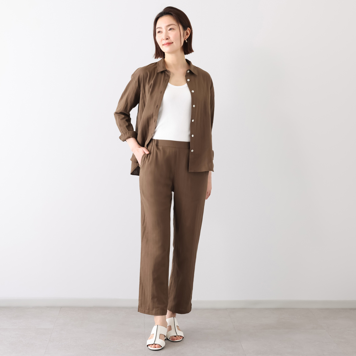 わごろも 綿１００％ 和晒ダブルガーゼ パンツ