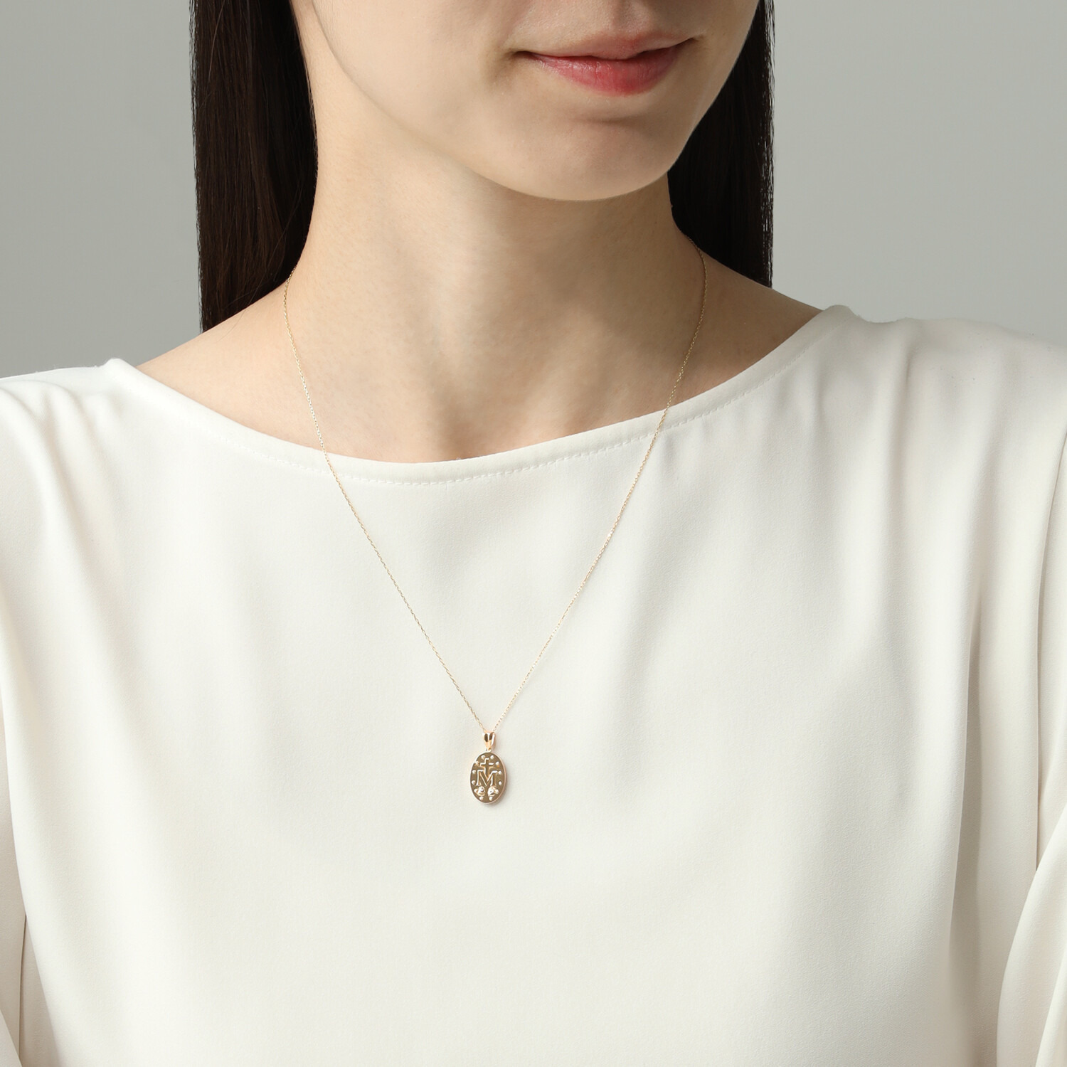 キノミノ １４Ｋ ニャンコメニャイ ペンダントトップ