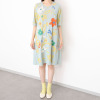 エム　アンド　キョウコ フラワー柄 ワンピース