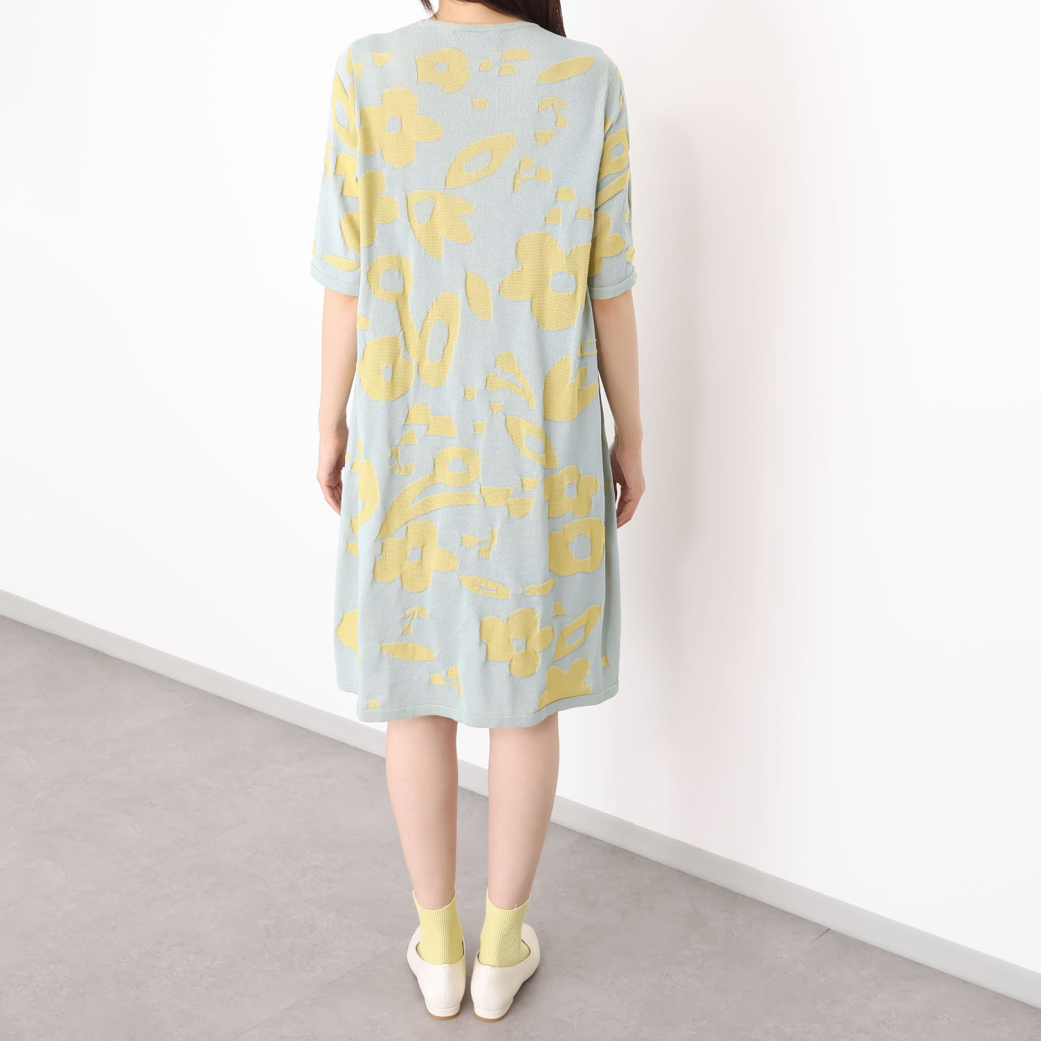 エム　アンド　キョウコ フラワー柄 ワンピース