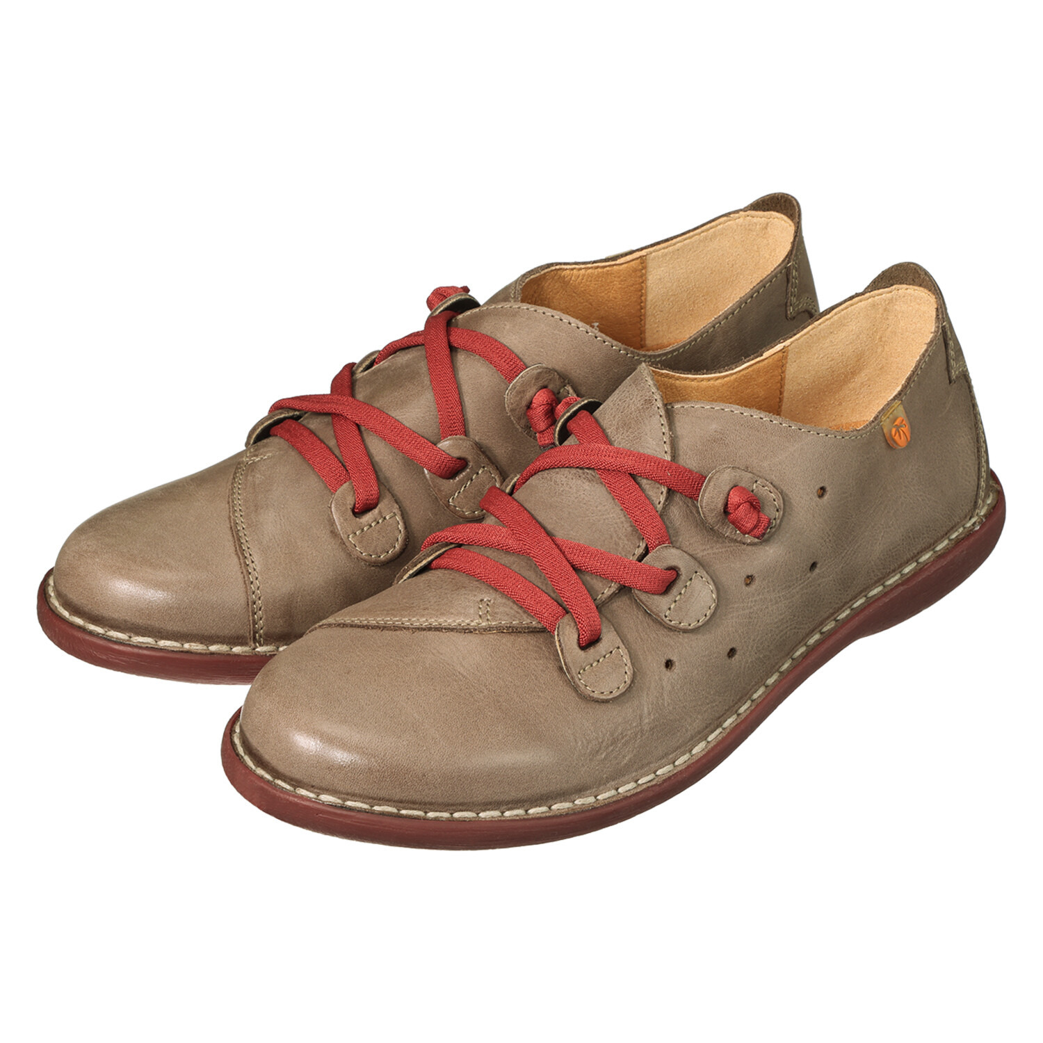 ジャングラ ＜スペイン製＞ 着脱簡単 牛革レースアップシューズ