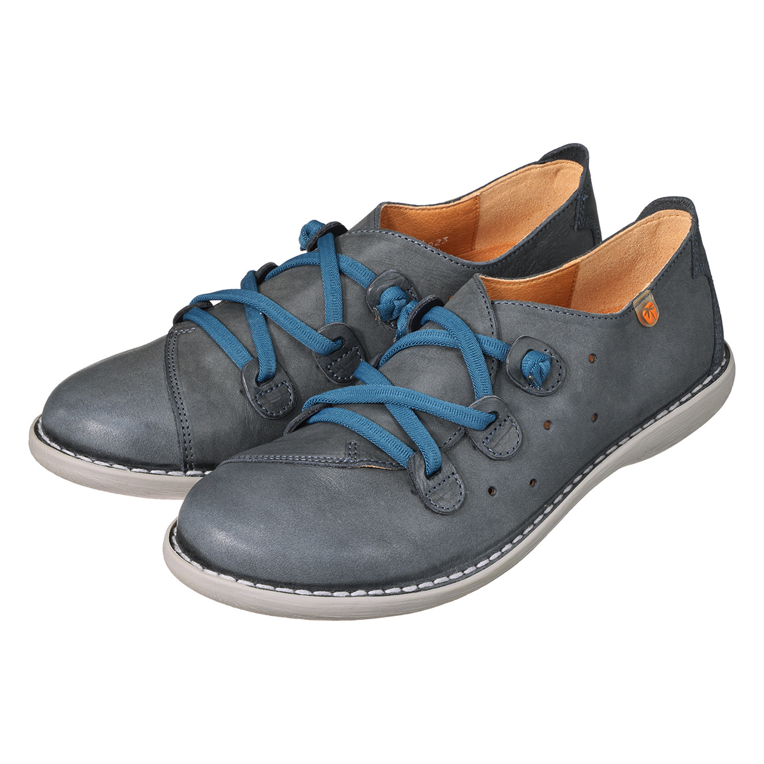 ジャングラ ＜スペイン製＞ 着脱簡単 牛革レースアップシューズ