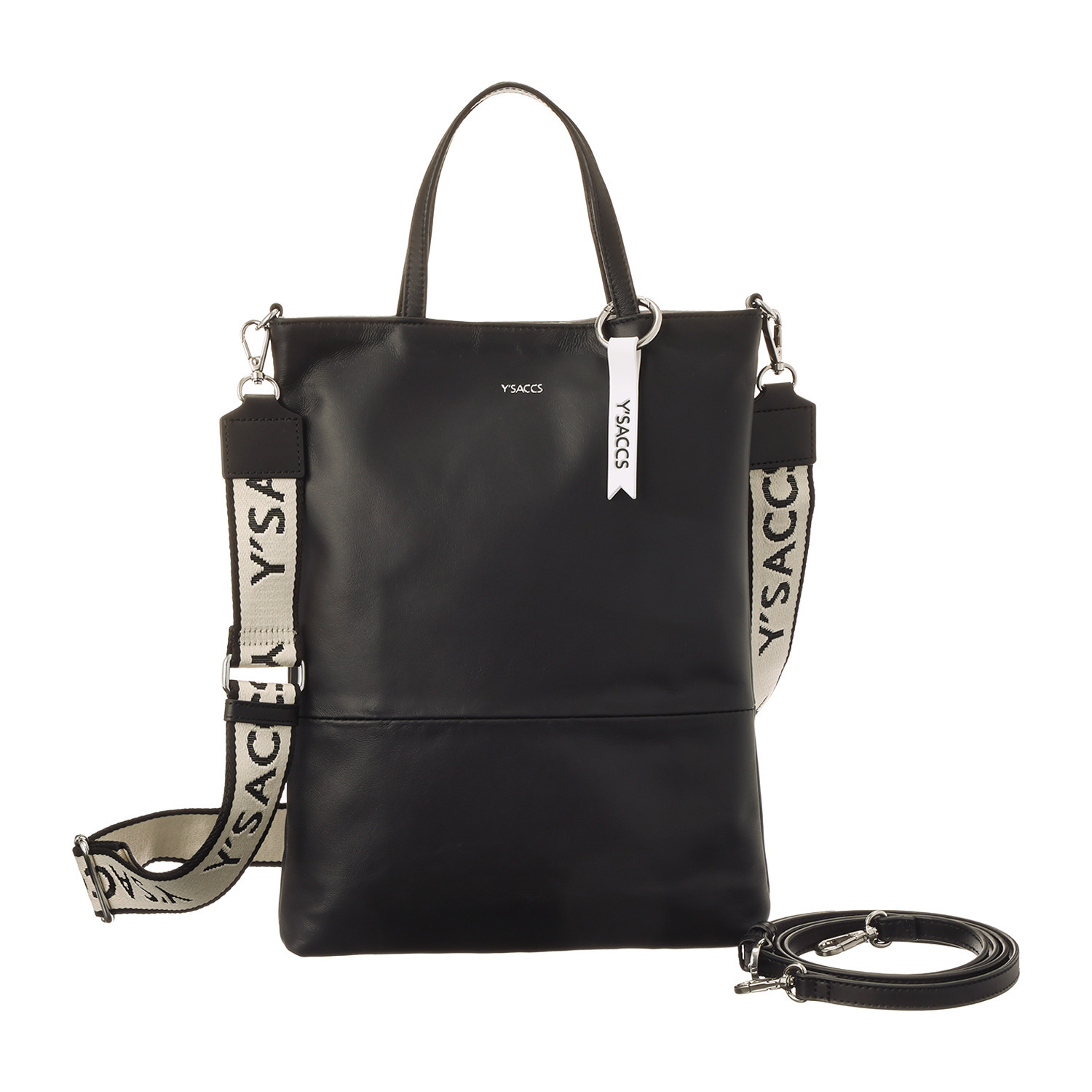 イザック ブランド誕生４０周年 プレミアムモデル シープレザー ダブルストラップ スマートトートバッグ