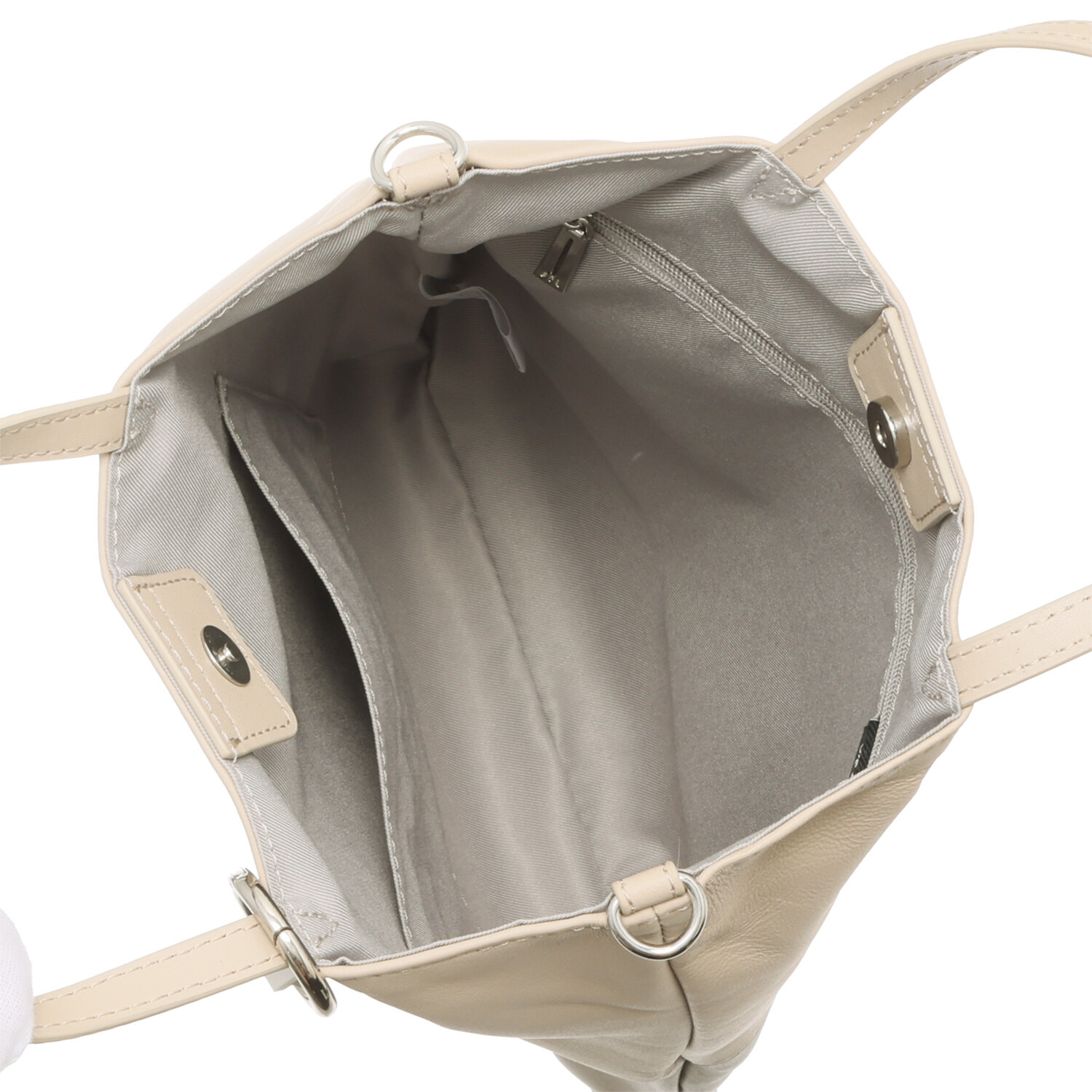 イザック ブランド誕生４０周年 プレミアムモデル シープレザー ダブルストラップ スマートトートバッグ