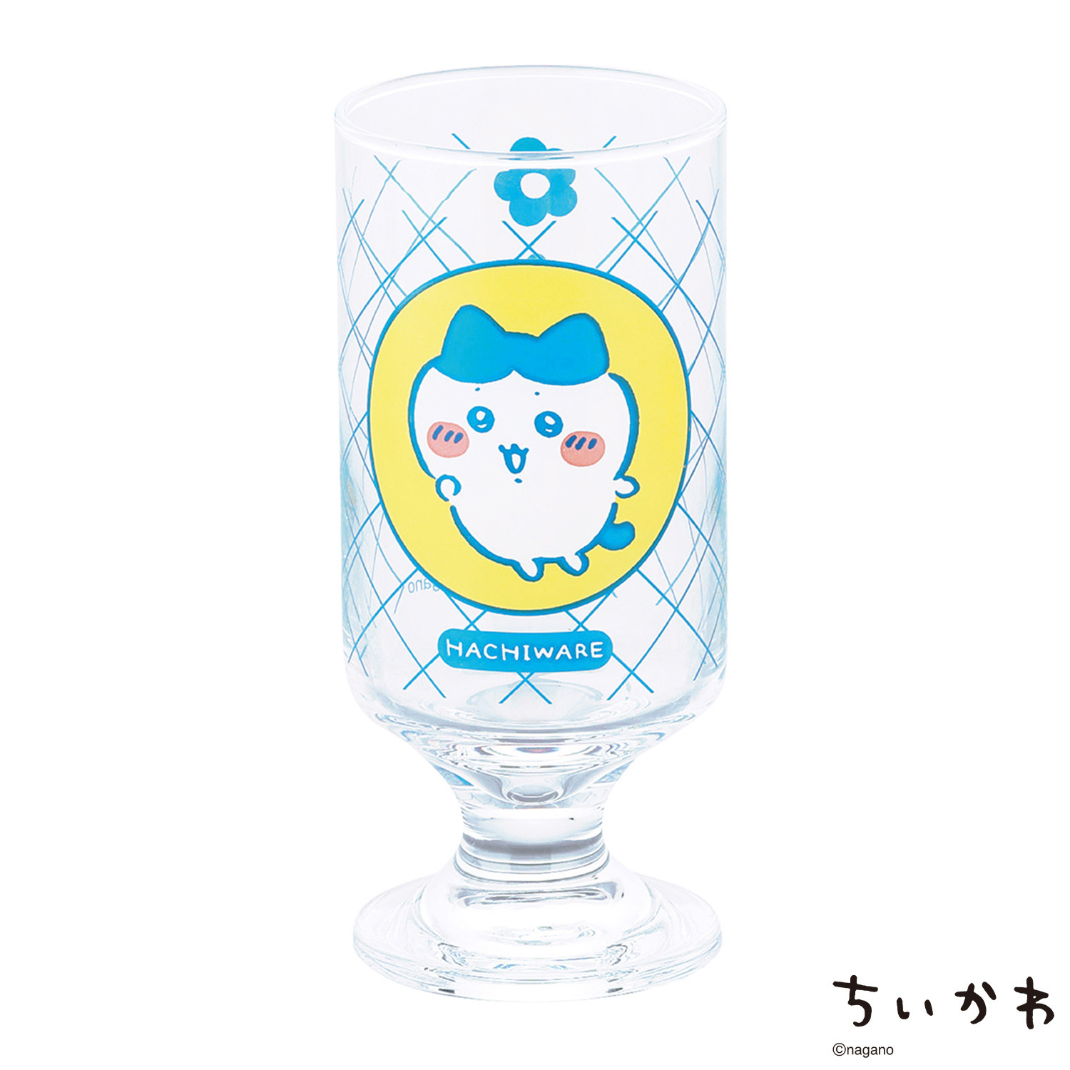 ちいかわ 台付ソーダグラス 日本製