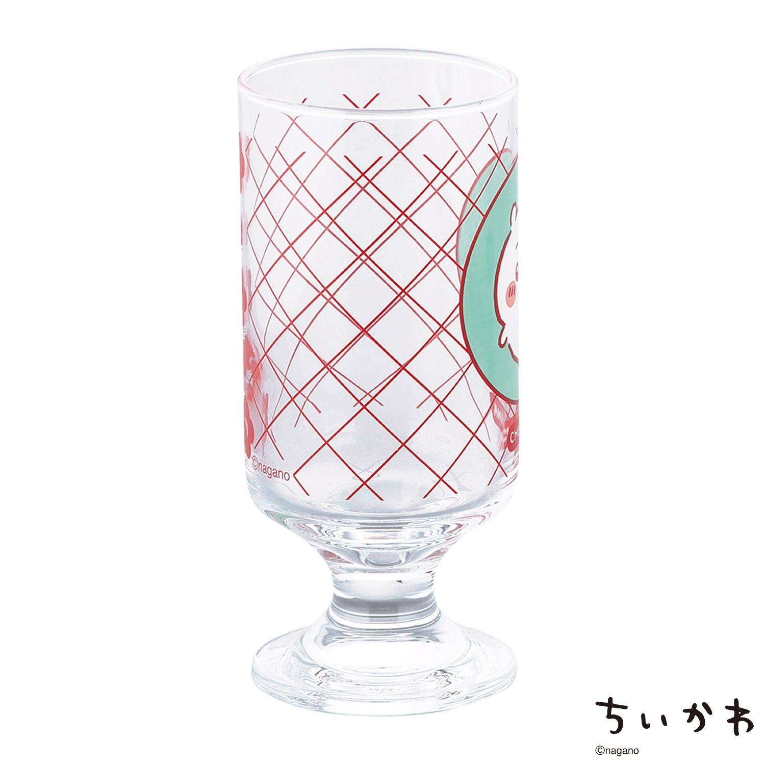 ちいかわ 台付ソーダグラス 日本製