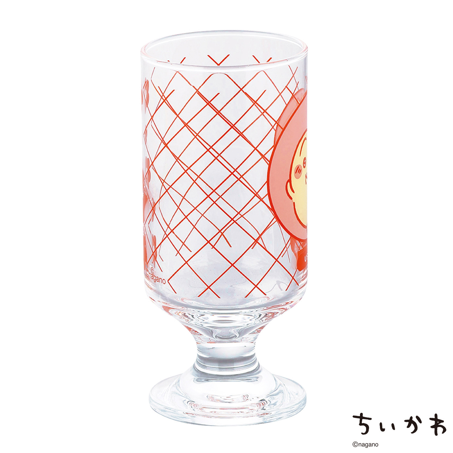 ちいかわ 台付ソーダグラス 日本製