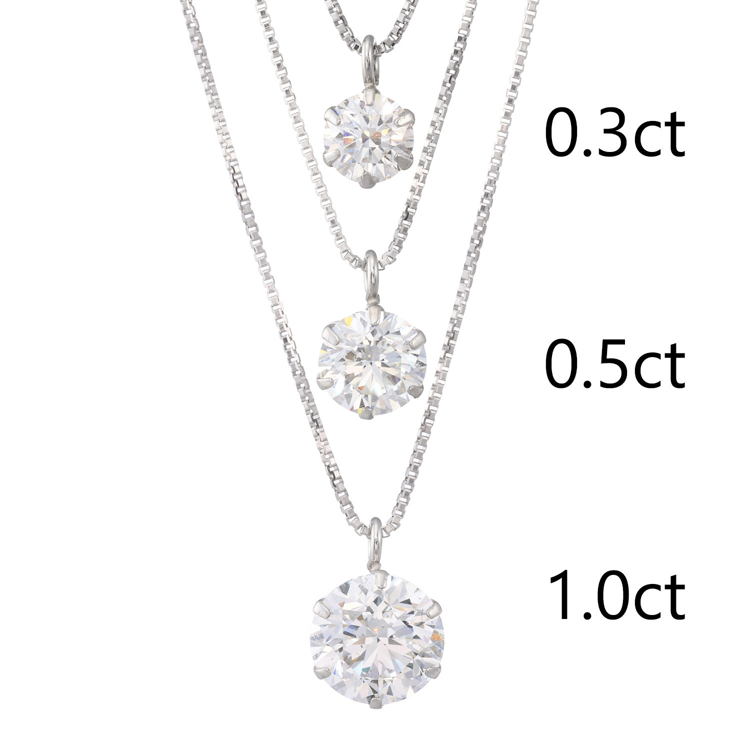 フロムアントワープ プラチナ９５０＆８５０ ０．３カラットＵＰ トリプルエクセレント ダイヤモンド ソリティアネックレス ＜ＧＩＡ鑑定書付＞