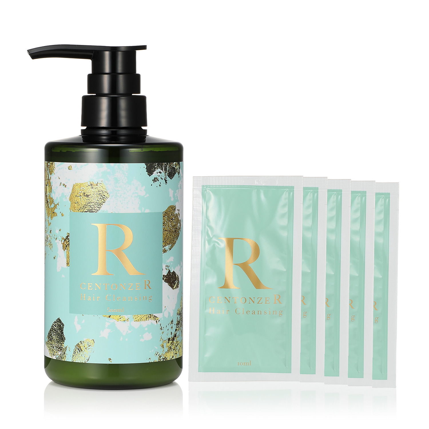 チェントンツェ・アール エクストラバージン オリーブオイル配合！ 潤いのある頭皮と髪へ導く オールインワンタイプの ヘアクレンジング シャンプー ２本増量セット