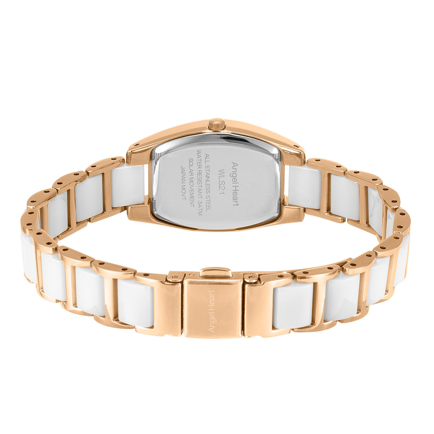 エンジェルハート ラブスポーツ トノーフェイス ソーラーウォッチ ＜ピンクゴールドカラー＞