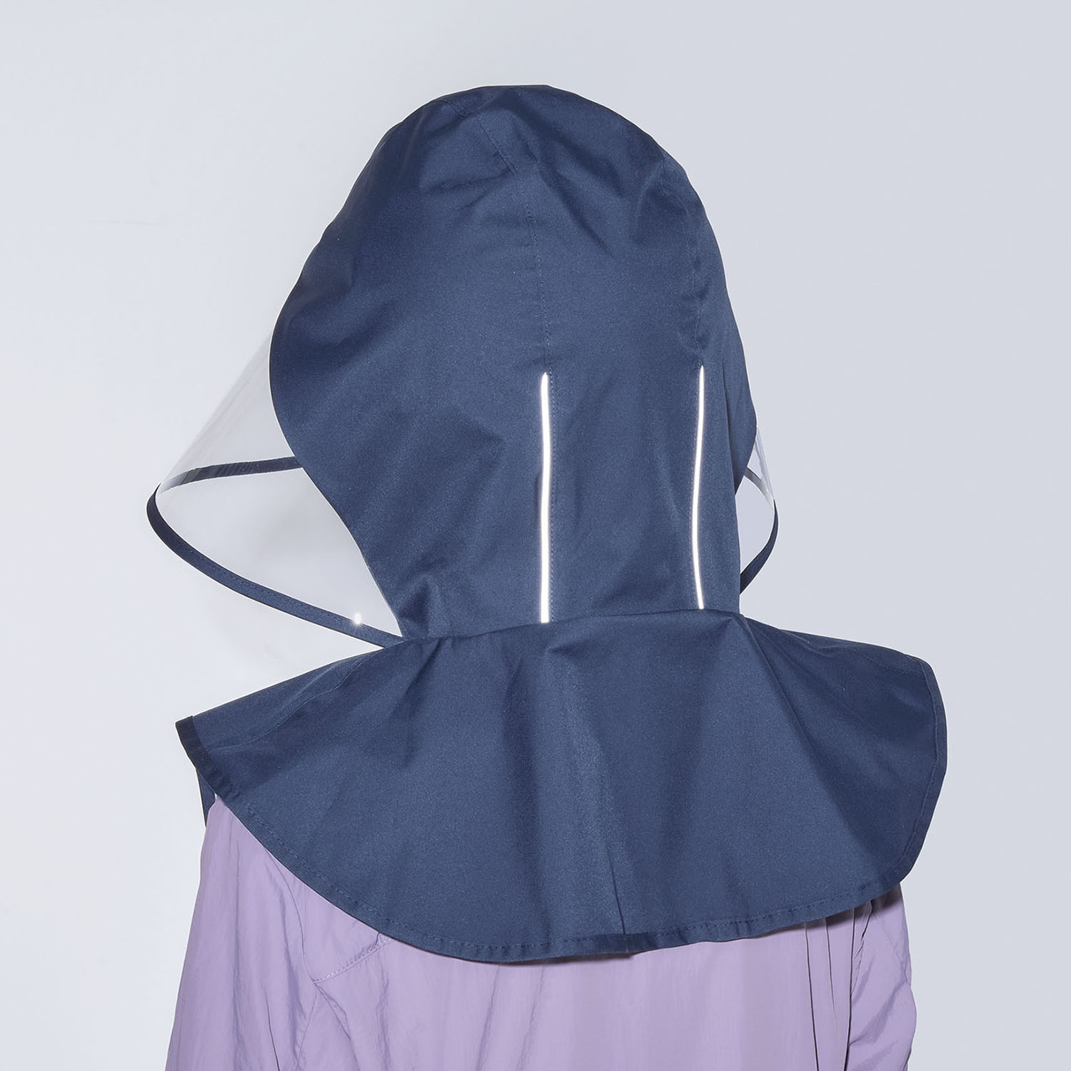 おしゃヘル専用 着せ替え用帽子 ＜レインケープ＞