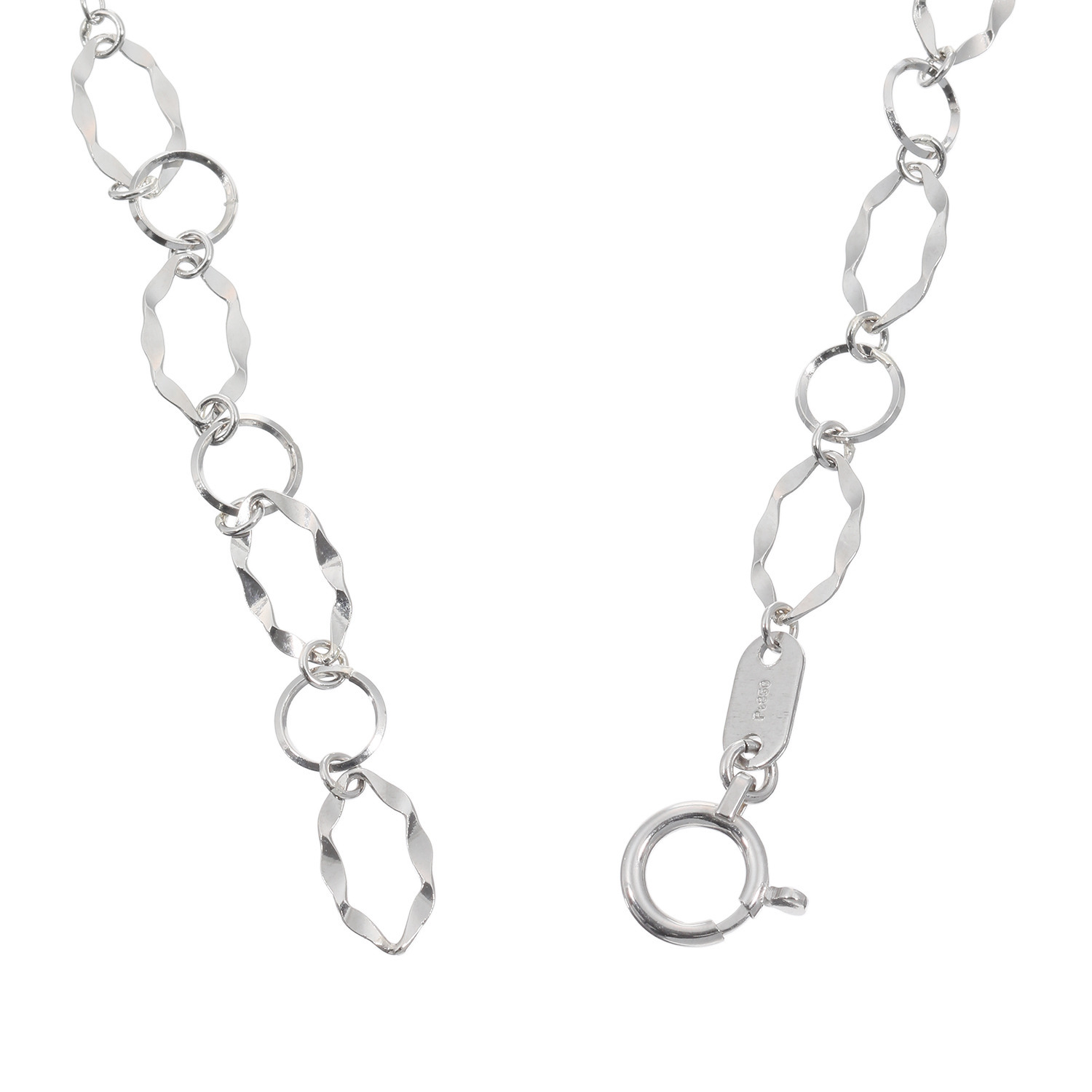 プラクア プラチナ８５０ ミックスパーツ リンクネックレス