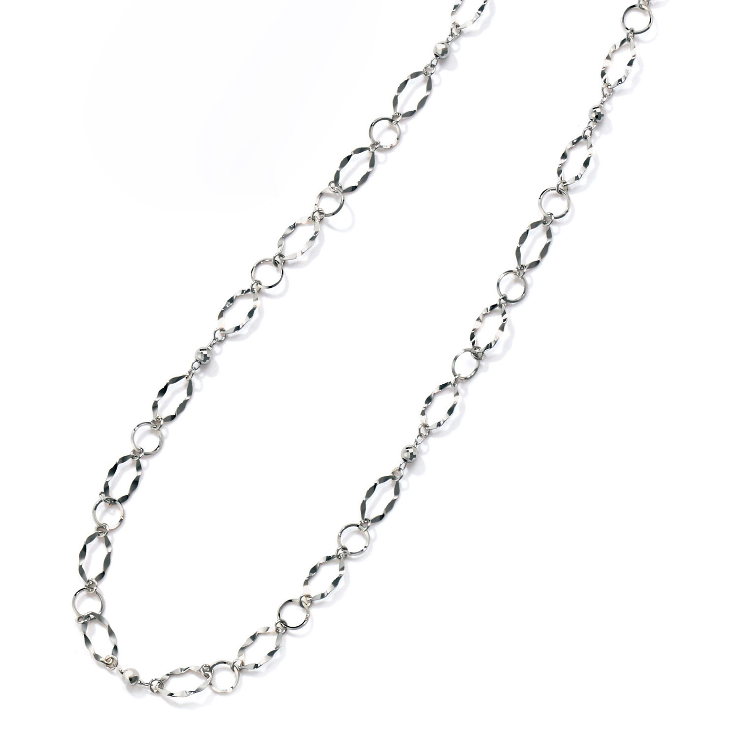 プラクア プラチナ８５０ ミックスパーツ リンクネックレス