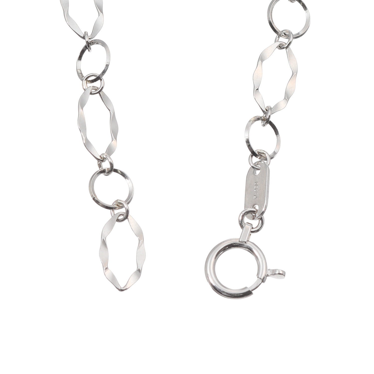 プラクア プラチナ８５０ ミックスパーツ リンクブレスレット