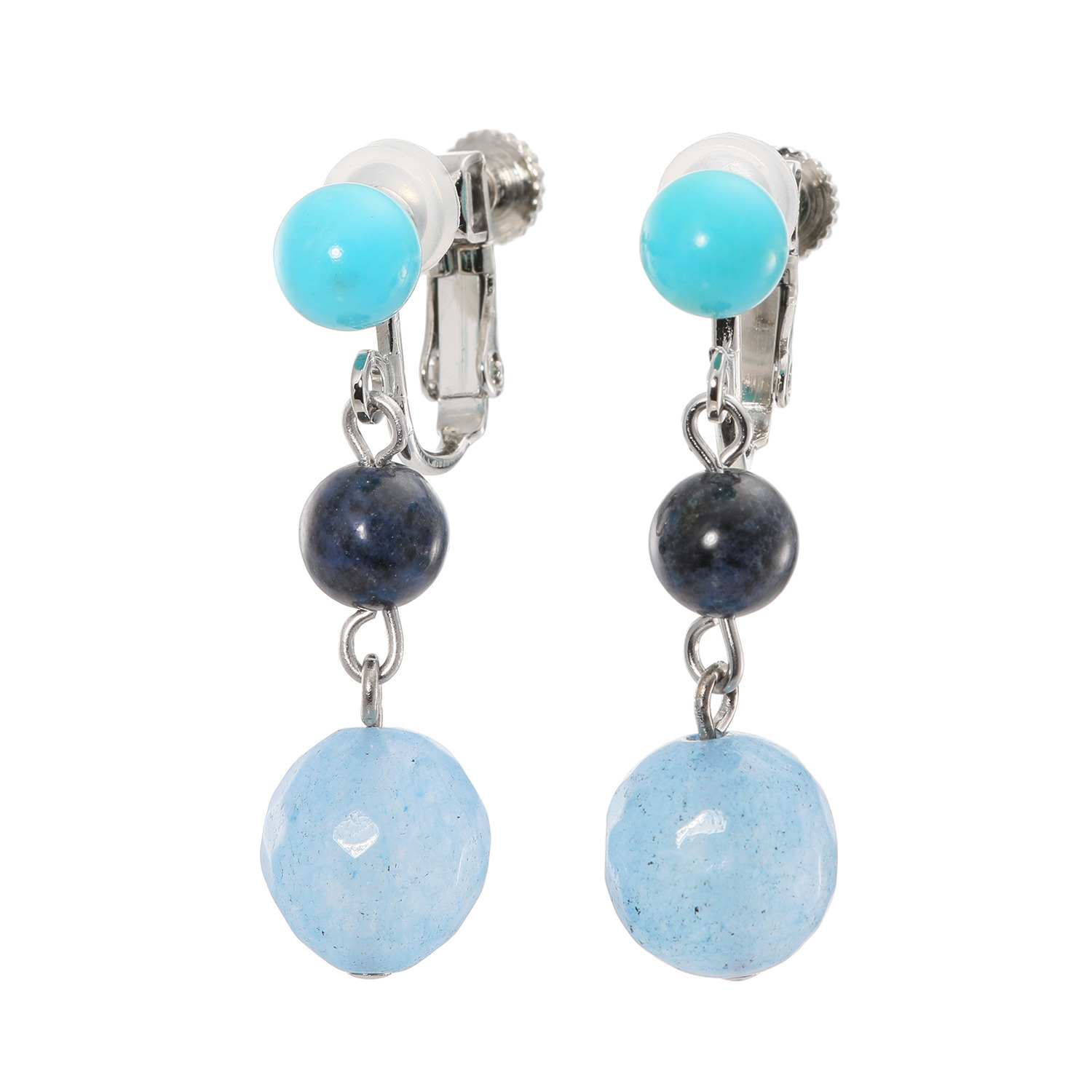 シマ・リリアーナ マルチジェム カラフル イヤリング／ピアス