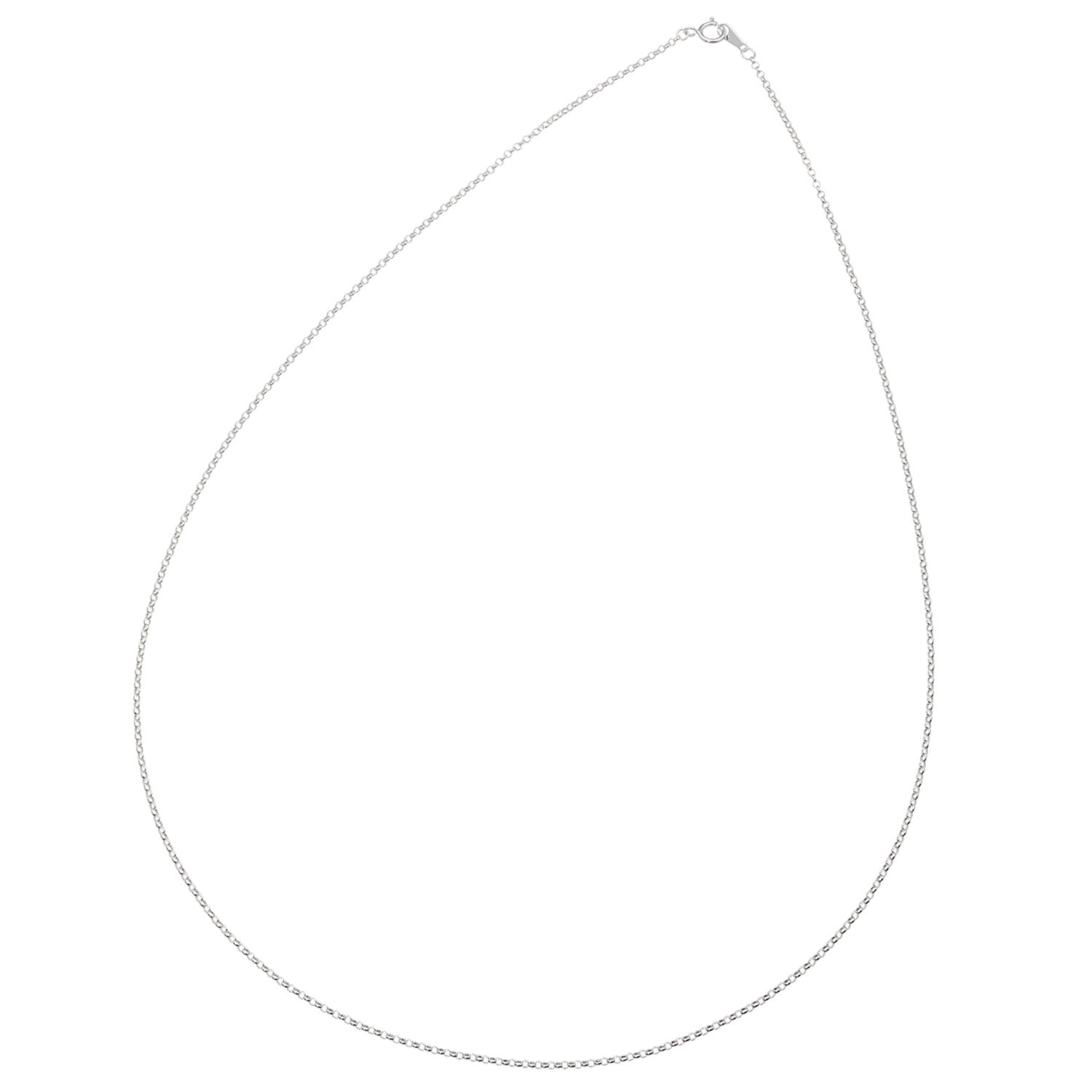 ブリランテステッラ シルバー ハーフラウンドチェーン ネックレス