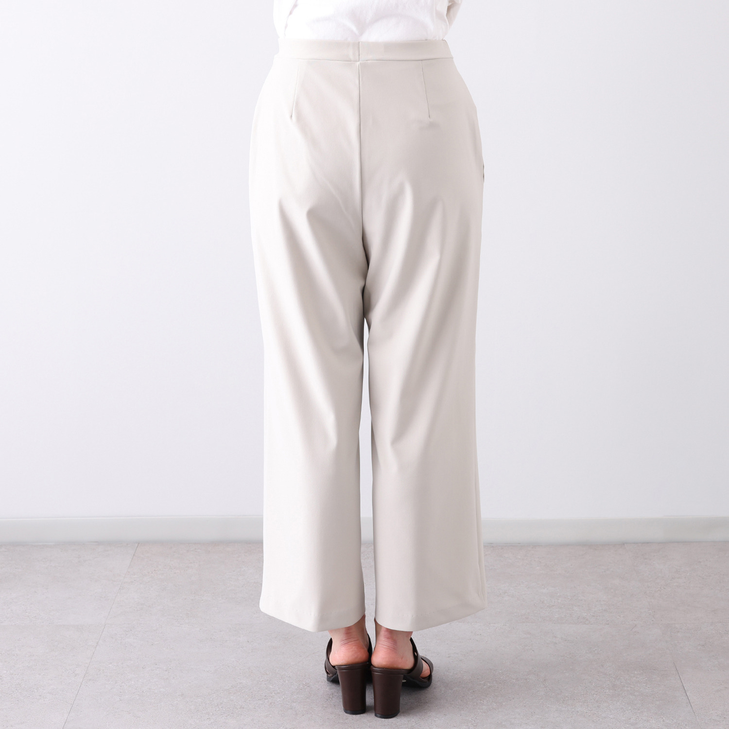 ピーツー 風抜けるワイドパンツ ＜股下６２ｃｍ＞＆ はっ水アンクルパンツ ＜股下６４ｃｍ＞