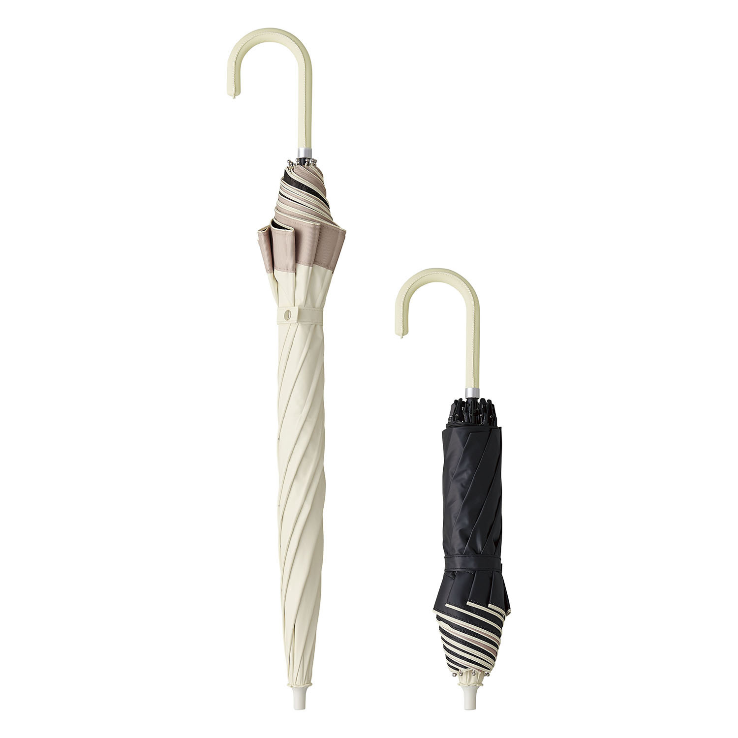 サンブロックラボ 遮夏クール晴雨兼用傘 ＜２段２ＷＡＹ＞