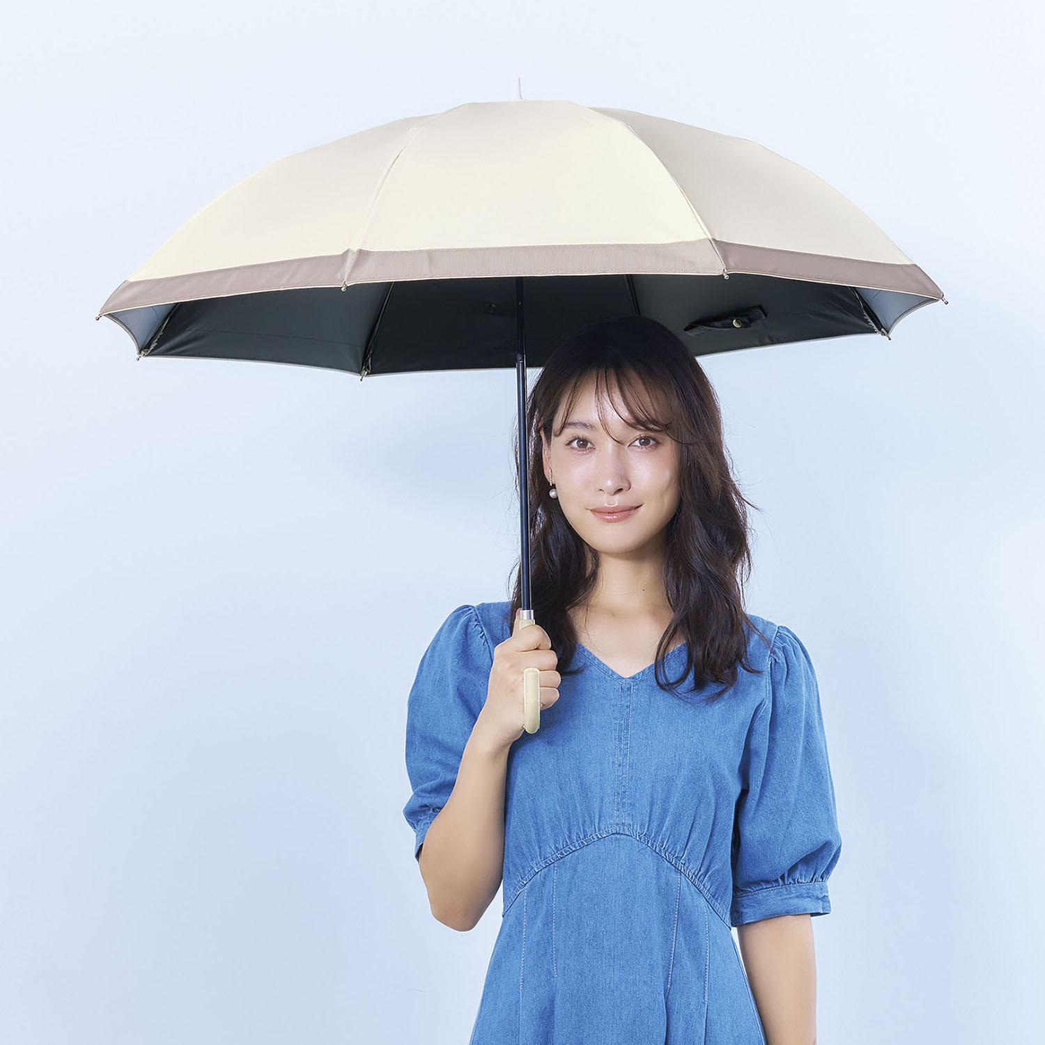 サンブロックラボ 遮夏クール晴雨兼用傘 ＜２段２ＷＡＹ＞