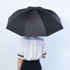 サンブロックラボ 遮夏クール晴雨兼用傘 ＜２段２ＷＡＹ Ｍａｔｔブラック＞