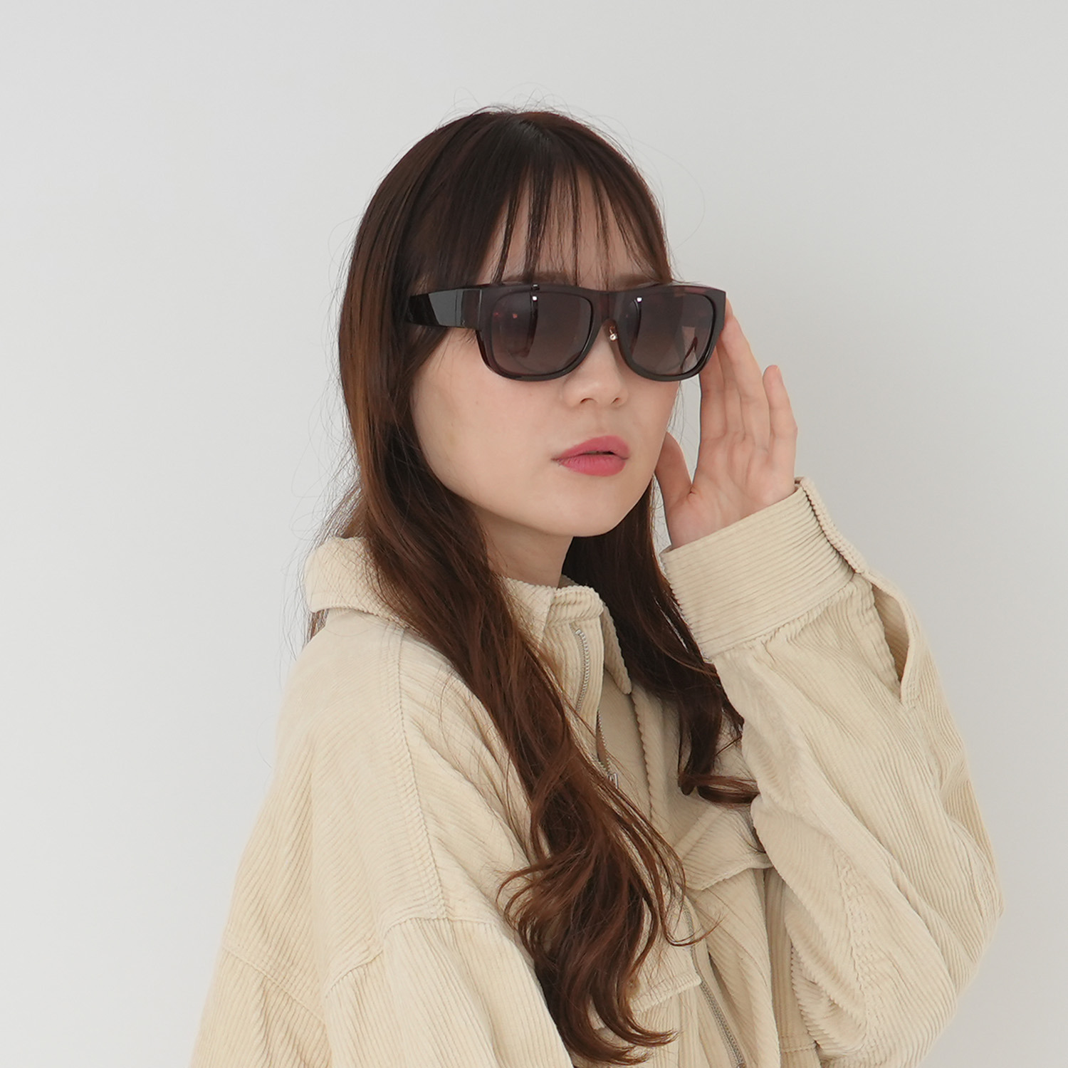 ＥＹＥＫＡＴＡ 偏光グラス採用 見た目すっきり 折りたたみオーバーグラス