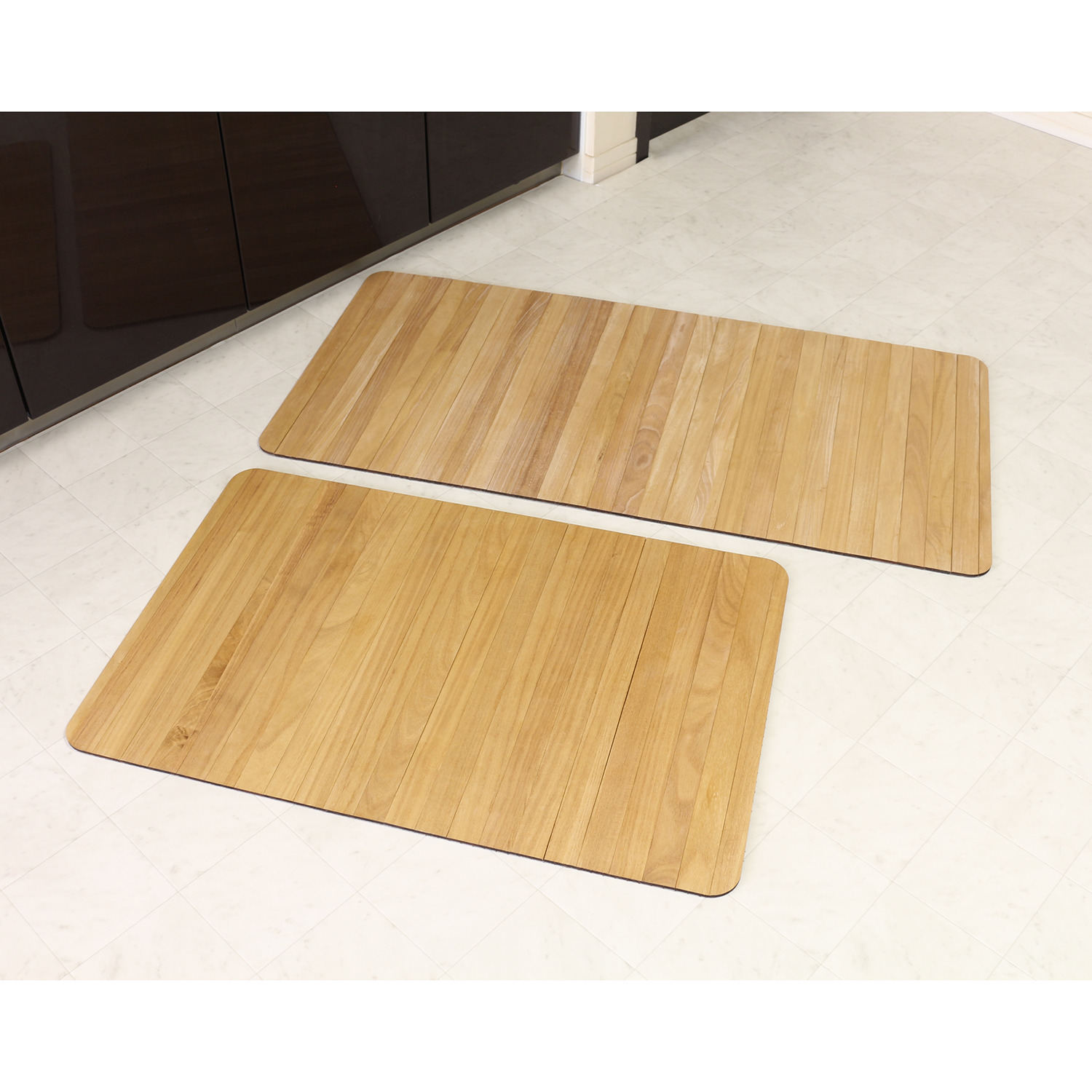 ｋｉｒｉｓａｉ 桐のはっ水・消臭 キッチンマット ＜６０×９０ｃｍ＞