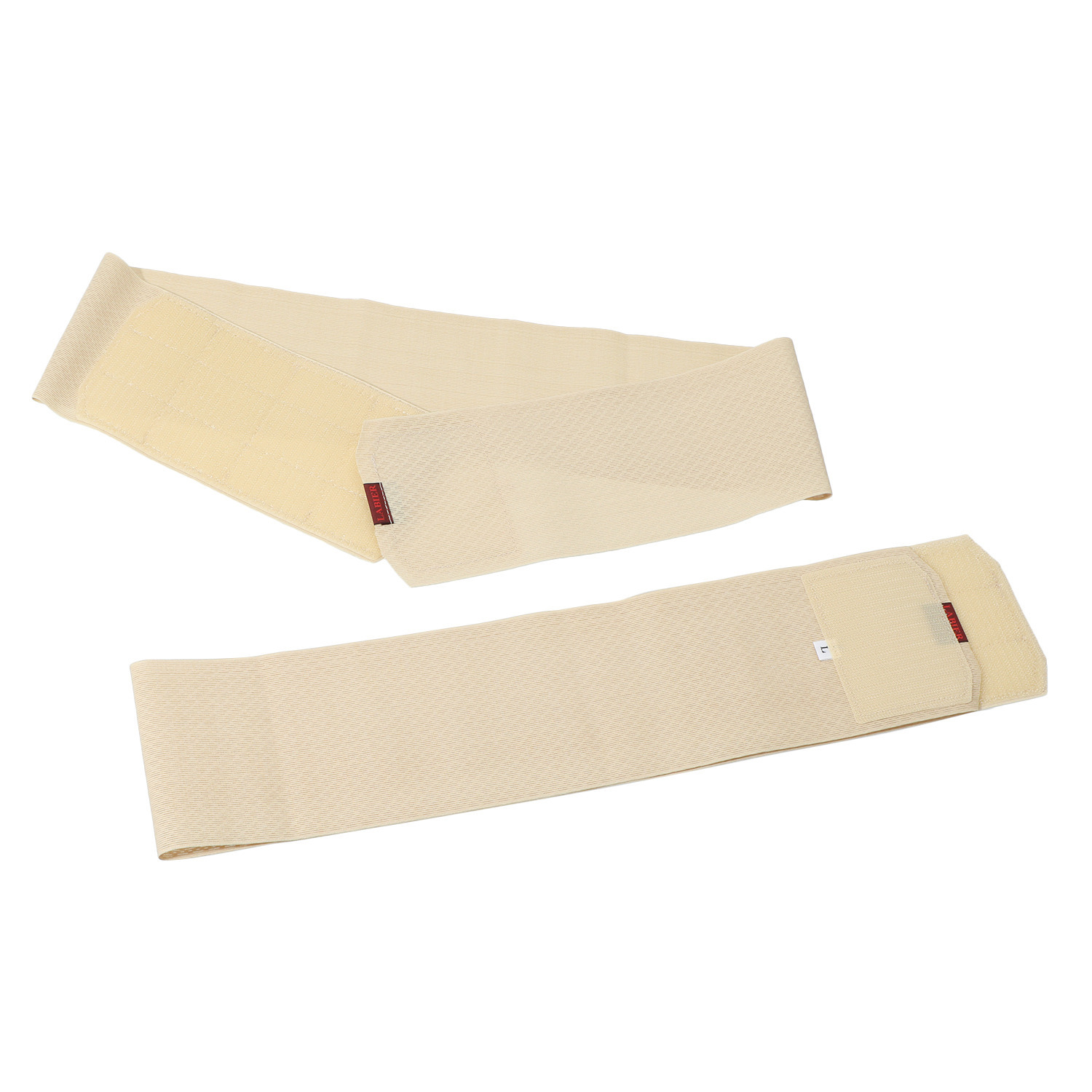 特殊素材でサラっと快適！ 超薄型 腰部骨盤 テーピングサポーター ２枚組