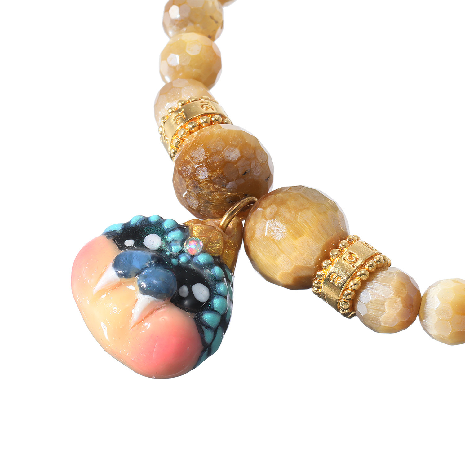 祝！２０周年記念 タンブンブレス ブレスレット ＜金脈の龍神＞の象徴 “ベイビーパヤナーク” 〜莫大な金財・ 　巨大な幸福・健康〜