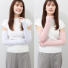 天使の綿シフォン アームカバー ２点セット