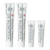 ビタクリーム　Ｂ１２ さらっとすべすべ！ みずみずしいツヤ美肌 ビタブラン　プラチナム ２．６本分セット