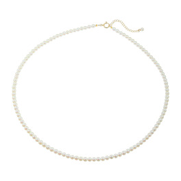 ペルラジオーネ １４Ｋ 無調色ベビーアコヤパール ネックレス