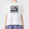 ノーボノーボ フォトプリント タック袖Ｔシャツ