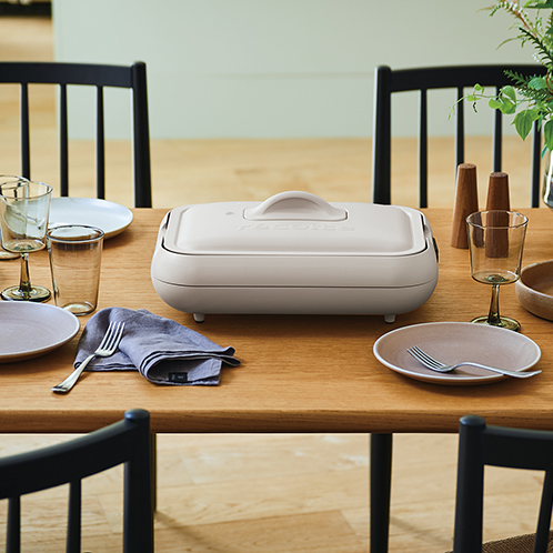 レコルト ヘルシーな蒸し料理も たこ焼きも楽しめる！ ホットプレート ＲＨＰ−１ 特別セット