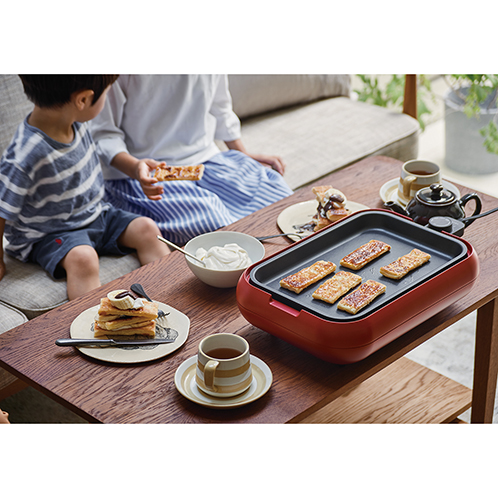 レコルト ヘルシーな蒸し料理も たこ焼きも楽しめる！ ホットプレート ＲＨＰ−１ 特別セット