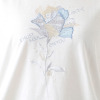 ノーボノーボ ローズ刺しゅう ドローストリングデザイン Ｔシャツ