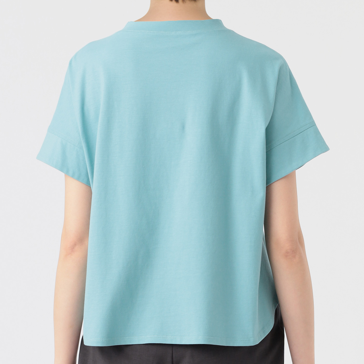 ノーボノーボ ロゴプリント ひら袖デザイン Ｔシャツ