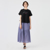 ノーボノーボ ロゴプリント ひら袖デザイン Ｔシャツ