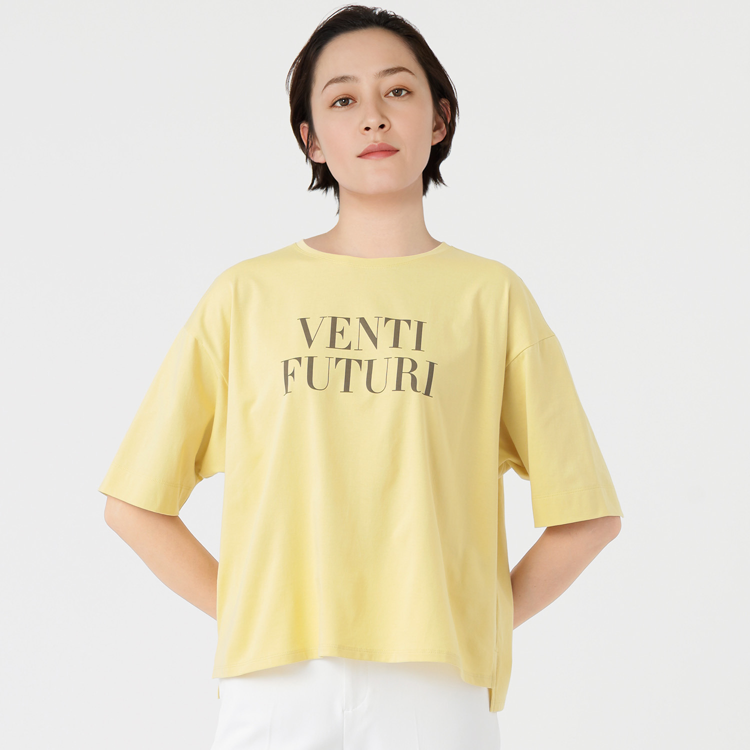 ノーボノーボ ロゴプリント Ｔシャツ