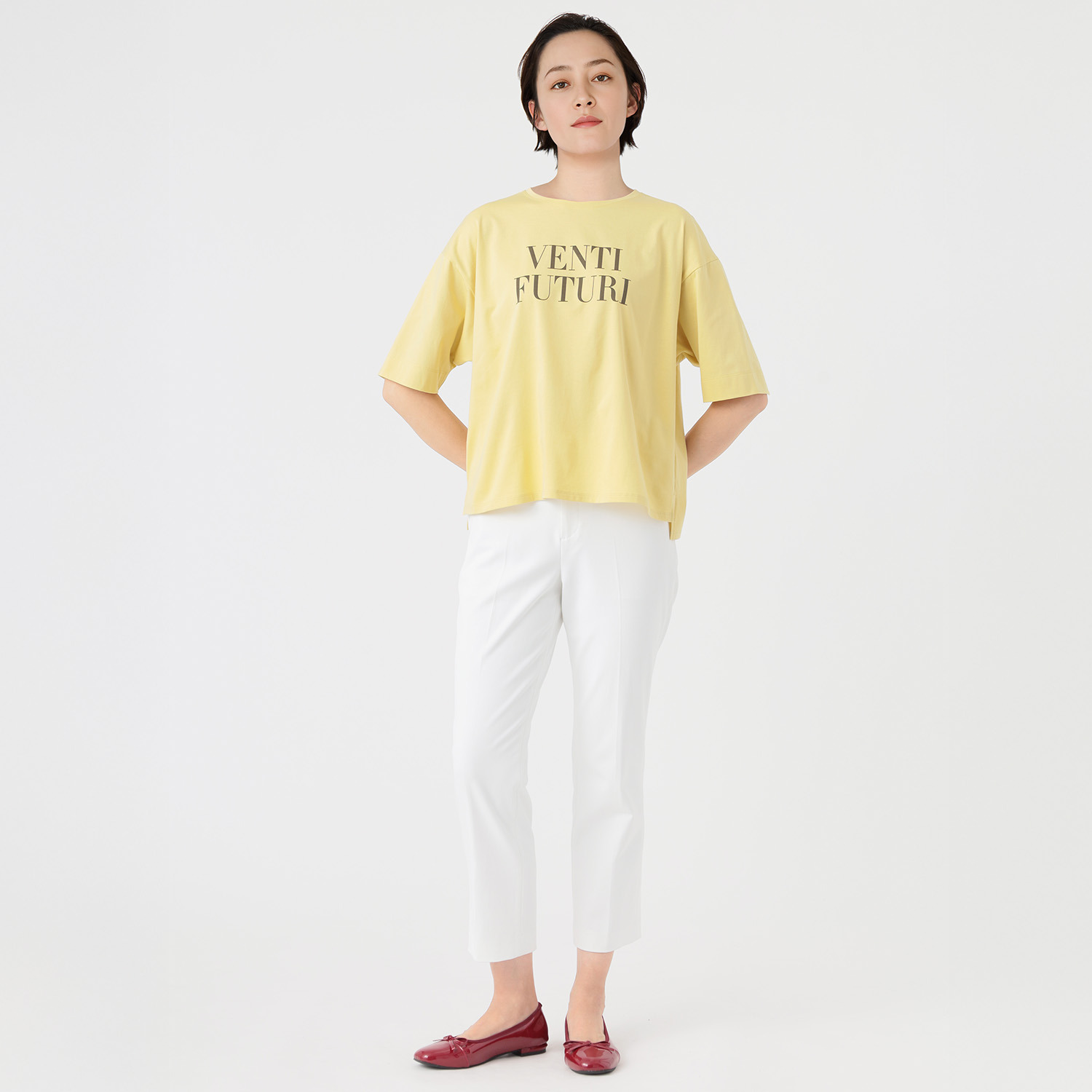 ノーボノーボ ロゴプリント Ｔシャツ