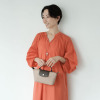 マリ・クレール 軽くて上品！毎日持ちたい ちょうど良い大きさ はっ水 ２ウェイショルダー ＜ミニウォレット付＞