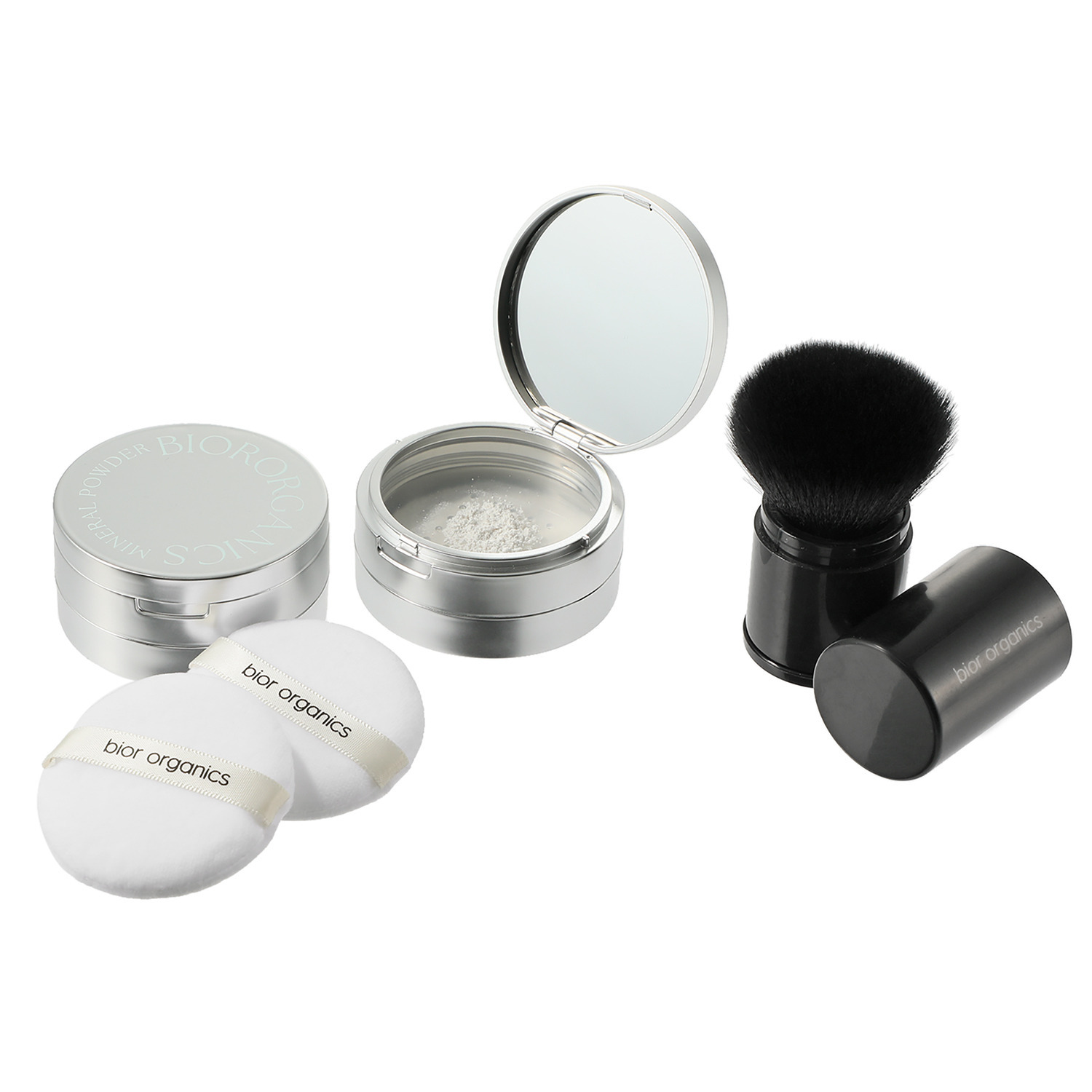 ビオール　オーガニクス 美容成分１００％配合！ 新ＵＶプロテクト ミネラルプリズムパウダー ＜アロマエッセンス 　ダマスクローズの香り＞ デビュー２個特別セット